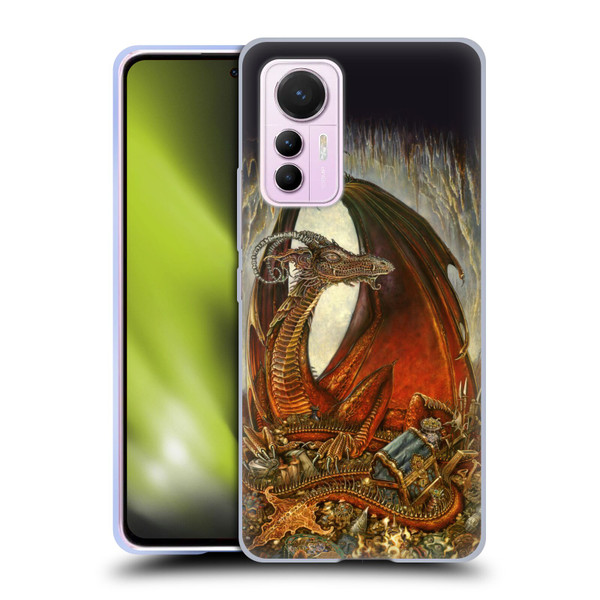 Myles Pinkney Mythical Treasure Dragon Soft Gel Case for Xiaomi 12 Lite