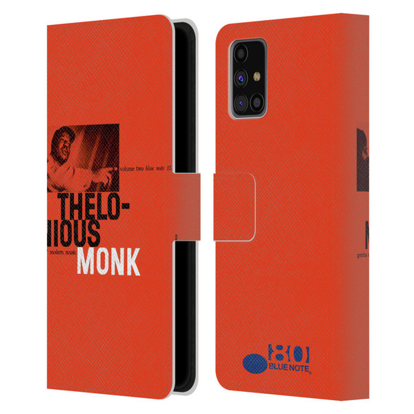 Blue Note Records Albums 2 Thelonious Monk Leather Book Wallet Case Cover For Samsung Galaxy M31s (2020)