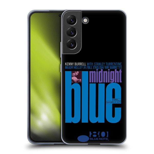 Blue Note Records Albums 2 Kenny Burell Midnight Blue Soft Gel Case for Samsung Galaxy S22+ 5G