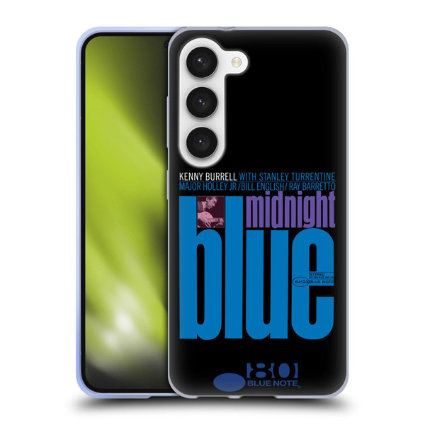 Blue Note Records Albums 2 Kenny Burell Midnight Blue Soft Gel Case for Samsung Galaxy S23 5G