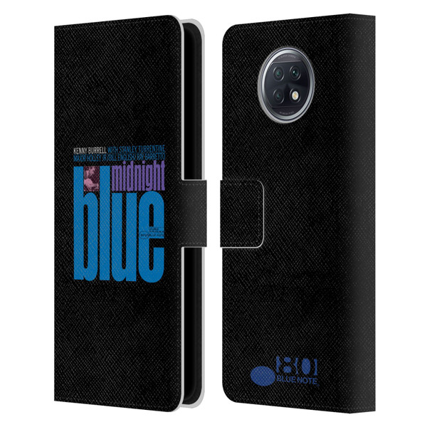 Blue Note Records Albums 2 Kenny Burell Midnight Blue Leather Book Wallet Case Cover For Xiaomi Redmi Note 9T 5G