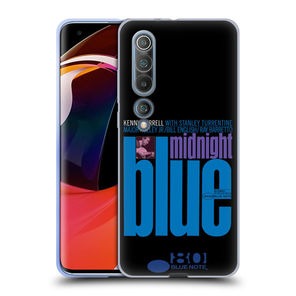 Blue Note Records Albums 2 Kenny Burell Midnight Blue Soft Gel Case for Xiaomi Mi 10 5G / Mi 10 Pro 5G