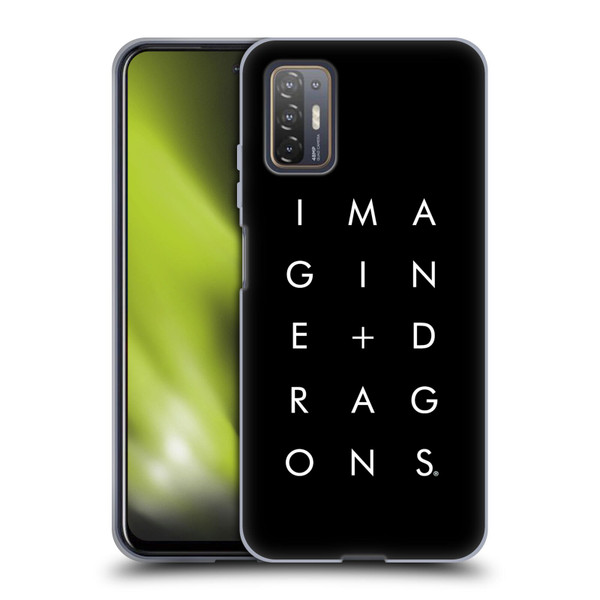 Imagine Dragons Key Art Stacked Logo Soft Gel Case for HTC Desire 21 Pro 5G