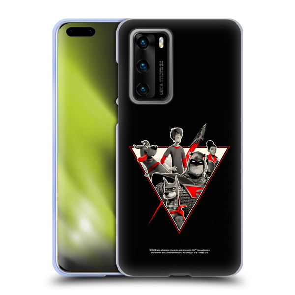 Scoob! Scooby-Doo Movie Graphics Heroes Soft Gel Case for Huawei P40 5G
