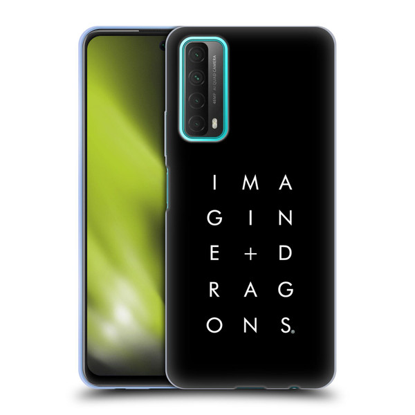 Imagine Dragons Key Art Stacked Logo Soft Gel Case for Huawei P Smart (2021)
