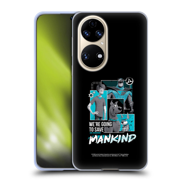 Scoob! Scooby-Doo Movie Graphics Save Mankind Soft Gel Case for Huawei P50