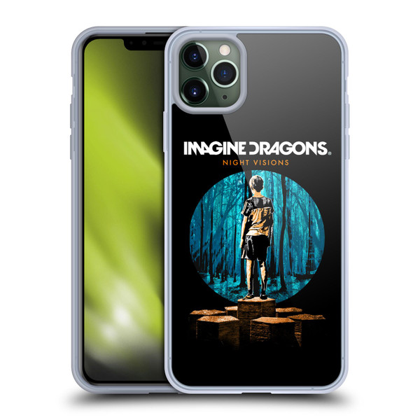 Imagine Dragons Key Art Night Visions Painted Soft Gel Case for Apple iPhone 11 Pro Max