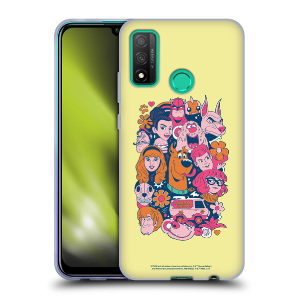 Scoob! Scooby-Doo Movie Graphics Retro Soft Gel Case for Huawei P Smart (2020)