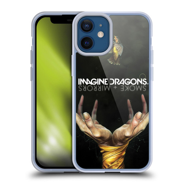 Imagine Dragons Key Art Smoke And Mirrors Soft Gel Case for Apple iPhone 12 Mini