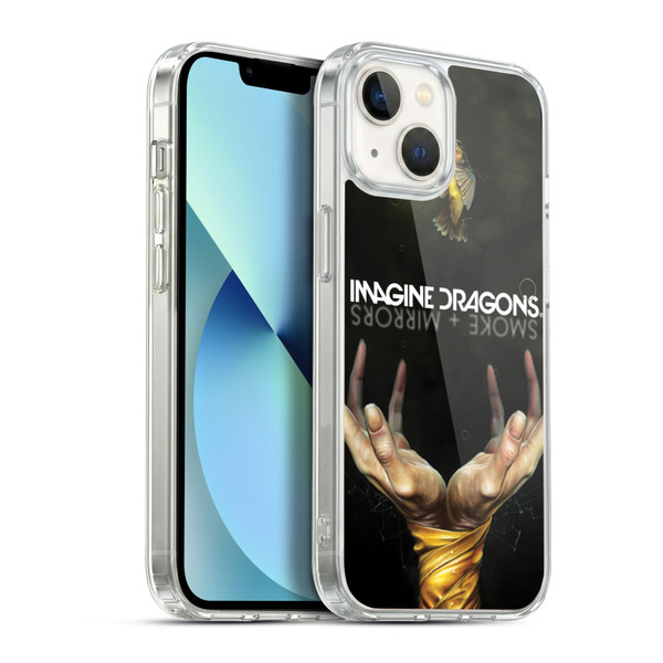 Imagine Dragons Key Art Smoke And Mirrors Soft Gel Case for Apple iPhone 13