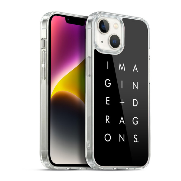 Imagine Dragons Key Art Stacked Logo Soft Gel Case for Apple iPhone 14