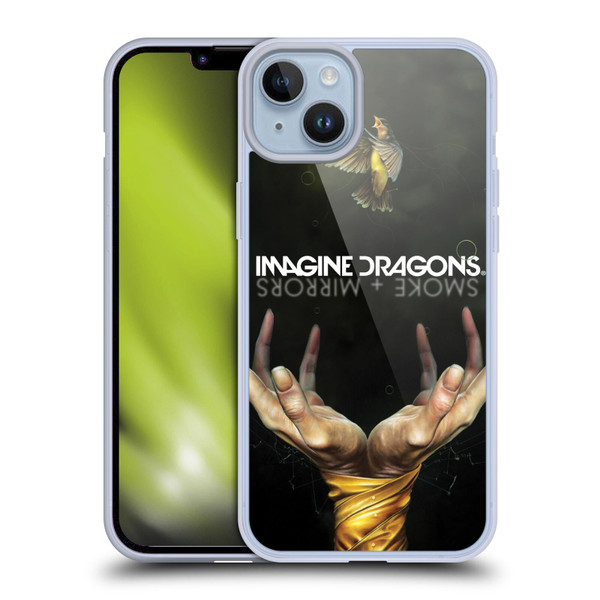 Imagine Dragons Key Art Smoke And Mirrors Soft Gel Case for Apple iPhone 14 Plus