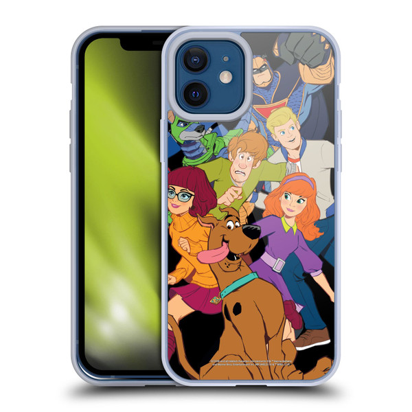 Scoob! Scooby-Doo Movie Graphics The Gang Soft Gel Case for Apple iPhone 12 / iPhone 12 Pro
