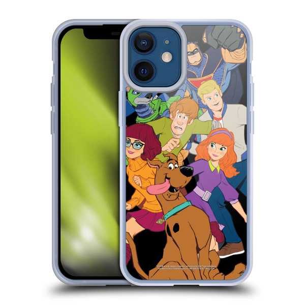 Scoob! Scooby-Doo Movie Graphics The Gang Soft Gel Case for Apple iPhone 12 Mini