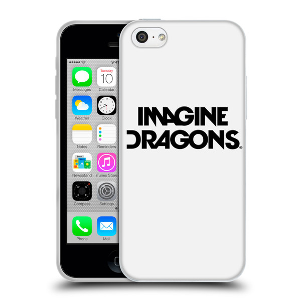 Imagine Dragons Key Art Logo Soft Gel Case for Apple iPhone 5c