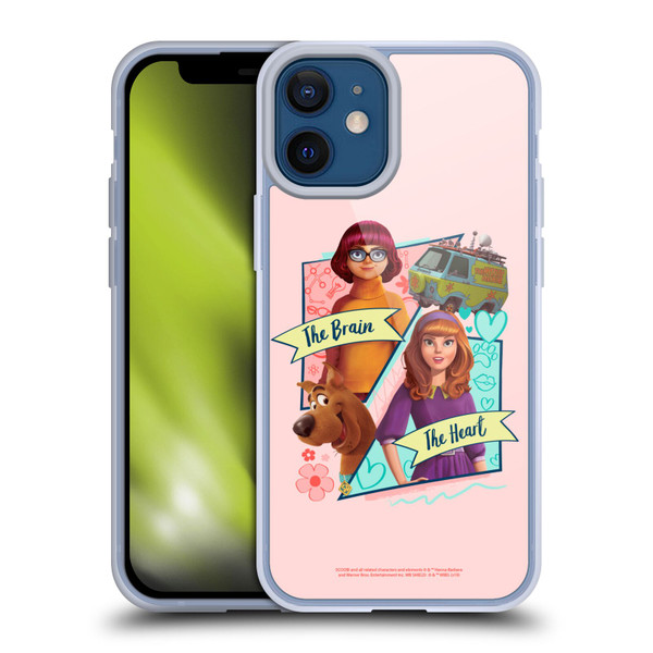 Scoob! Scooby-Doo Movie Graphics Scooby, Daphne, And Velma Soft Gel Case for Apple iPhone 12 Mini