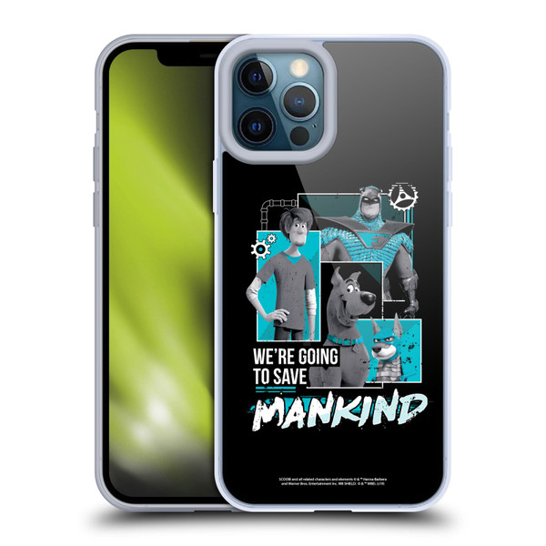 Scoob! Scooby-Doo Movie Graphics Save Mankind Soft Gel Case for Apple iPhone 12 Pro Max