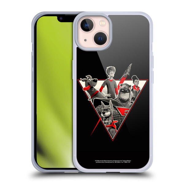 Scoob! Scooby-Doo Movie Graphics Heroes Soft Gel Case for Apple iPhone 13
