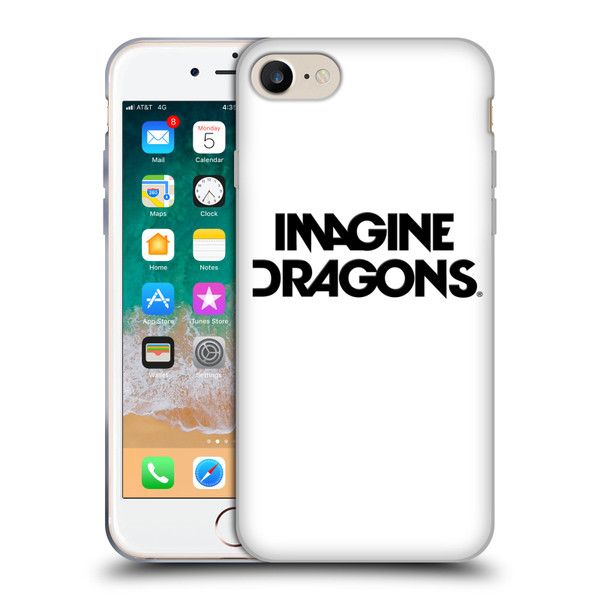 Imagine Dragons Key Art Logo Soft Gel Case for Apple iPhone 7 / 8 / SE 2020 & 2022