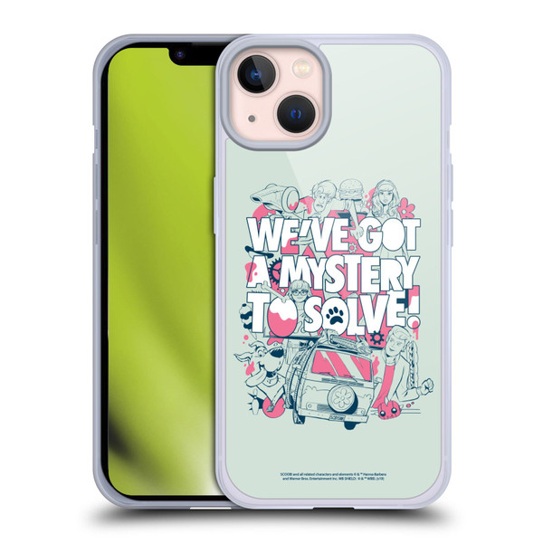 Scoob! Scooby-Doo Movie Graphics Mystery Soft Gel Case for Apple iPhone 13