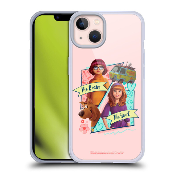 Scoob! Scooby-Doo Movie Graphics Scooby, Daphne, And Velma Soft Gel Case for Apple iPhone 13