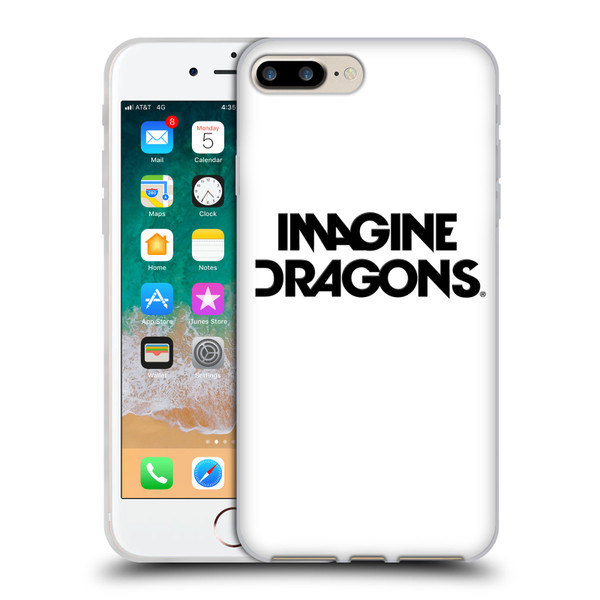 Imagine Dragons Key Art Logo Soft Gel Case for Apple iPhone 7 Plus / iPhone 8 Plus