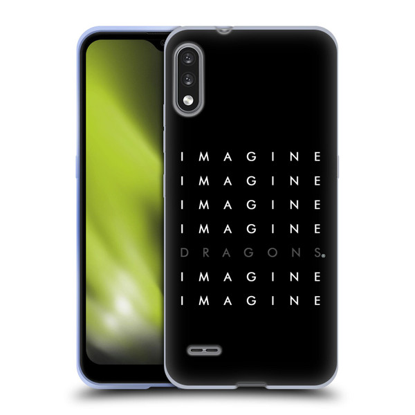 Imagine Dragons Key Art Logo Repeat Soft Gel Case for LG K22