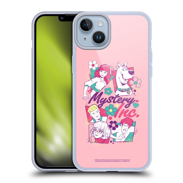 Scoob! Scooby-Doo Movie Graphics Pop Art Soft Gel Case for Apple iPhone 14 Plus