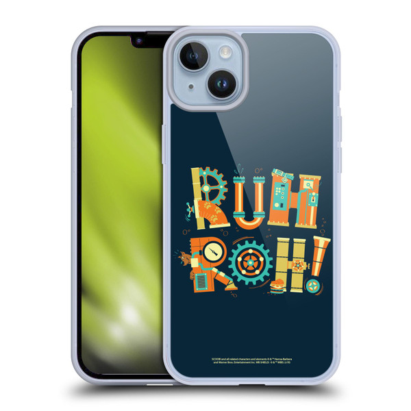Scoob! Scooby-Doo Movie Graphics Ruh Boh Soft Gel Case for Apple iPhone 14 Plus