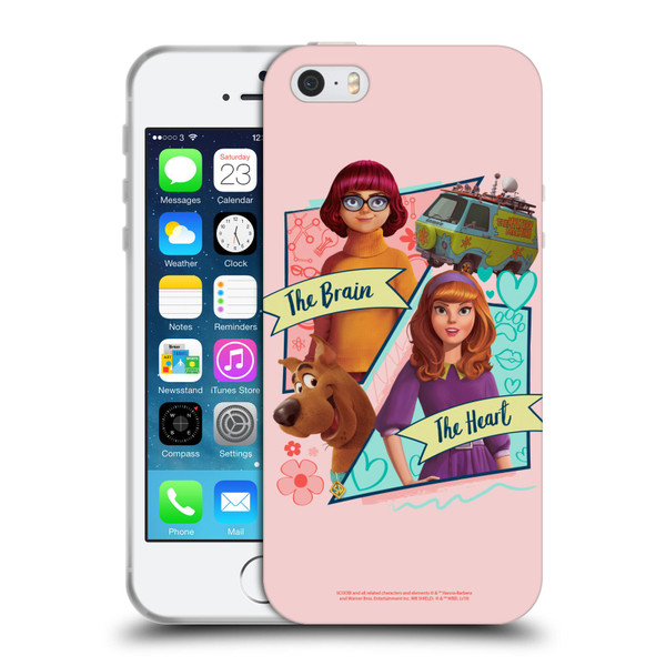 Scoob! Scooby-Doo Movie Graphics Scooby, Daphne, And Velma Soft Gel Case for Apple iPhone 5 / 5s / iPhone SE 2016