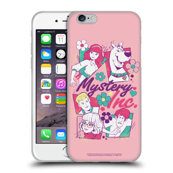 Scoob! Scooby-Doo Movie Graphics Pop Art Soft Gel Case for Apple iPhone 6 / iPhone 6s