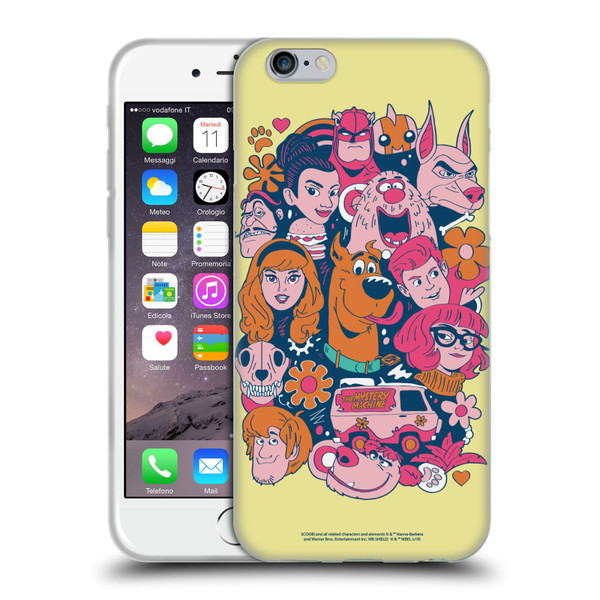 Scoob! Scooby-Doo Movie Graphics Retro Soft Gel Case for Apple iPhone 6 / iPhone 6s