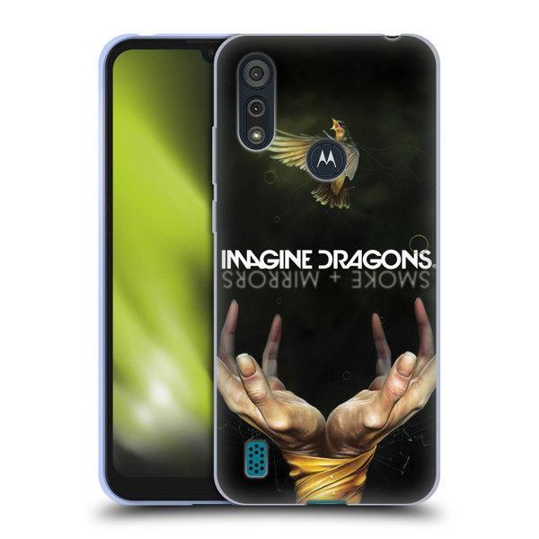 Imagine Dragons Key Art Smoke And Mirrors Soft Gel Case for Motorola Moto E6s (2020)