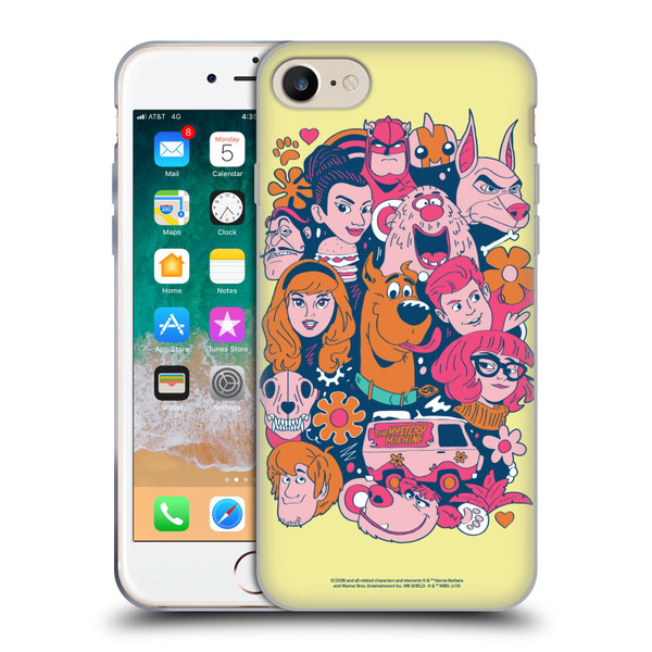 Scoob! Scooby-Doo Movie Graphics Retro Soft Gel Case for Apple iPhone 7 / 8 / SE 2020 & 2022