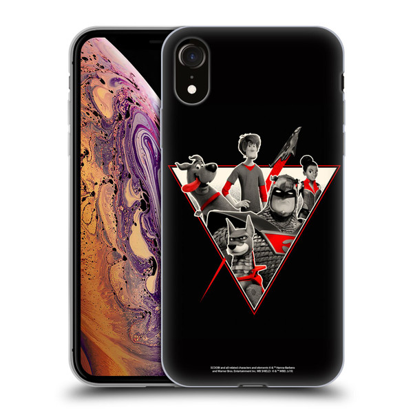 Scoob! Scooby-Doo Movie Graphics Heroes Soft Gel Case for Apple iPhone XR
