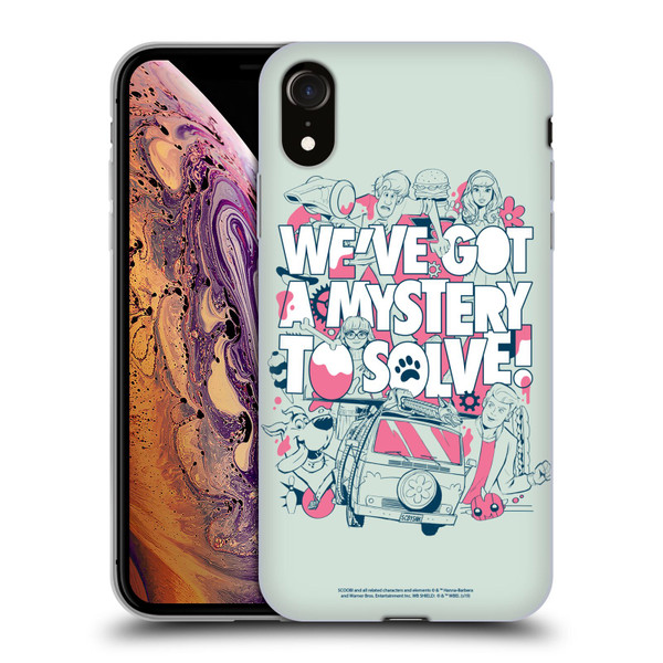 Scoob! Scooby-Doo Movie Graphics Mystery Soft Gel Case for Apple iPhone XR