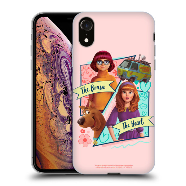 Scoob! Scooby-Doo Movie Graphics Scooby, Daphne, And Velma Soft Gel Case for Apple iPhone XR