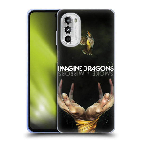 Imagine Dragons Key Art Smoke And Mirrors Soft Gel Case for Motorola Moto G52