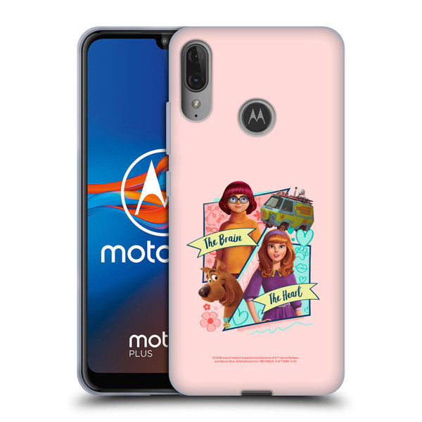 Scoob! Scooby-Doo Movie Graphics Scooby, Daphne, And Velma Soft Gel Case for Motorola Moto E6 Plus