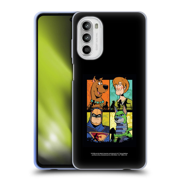 Scoob! Scooby-Doo Movie Graphics Scoob And Falcon Force Soft Gel Case for Motorola Moto G52