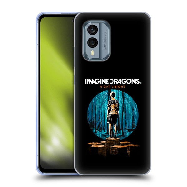 Imagine Dragons Key Art Night Visions Painted Soft Gel Case for Nokia X30