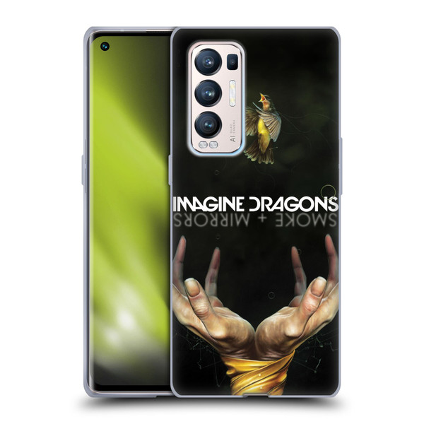 Imagine Dragons Key Art Smoke And Mirrors Soft Gel Case for OPPO Find X3 Neo / Reno5 Pro+ 5G