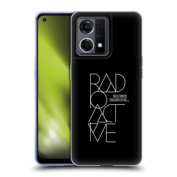 Imagine Dragons Key Art Radioactive Soft Gel Case for OPPO Reno8 4G