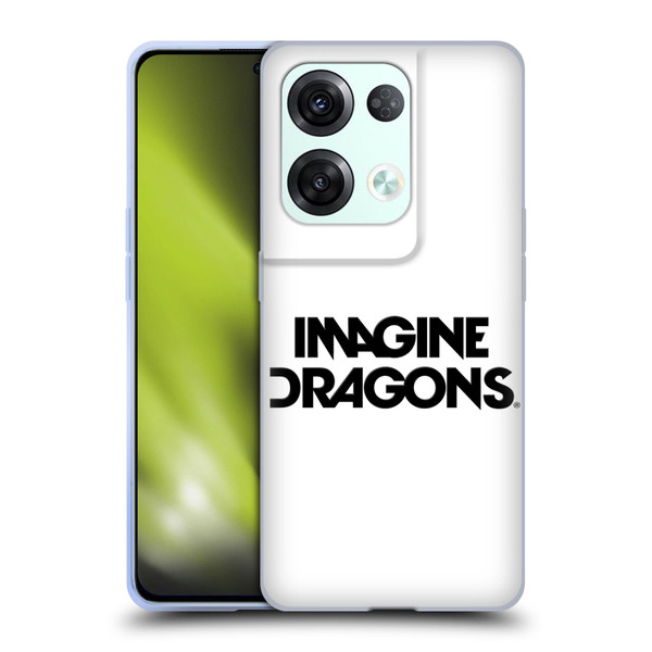 Imagine Dragons Key Art Logo Soft Gel Case for OPPO Reno8 Pro