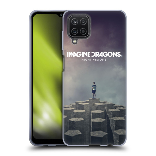 Imagine Dragons Key Art Night Visions Album Cover Soft Gel Case for Samsung Galaxy A12 (2020)
