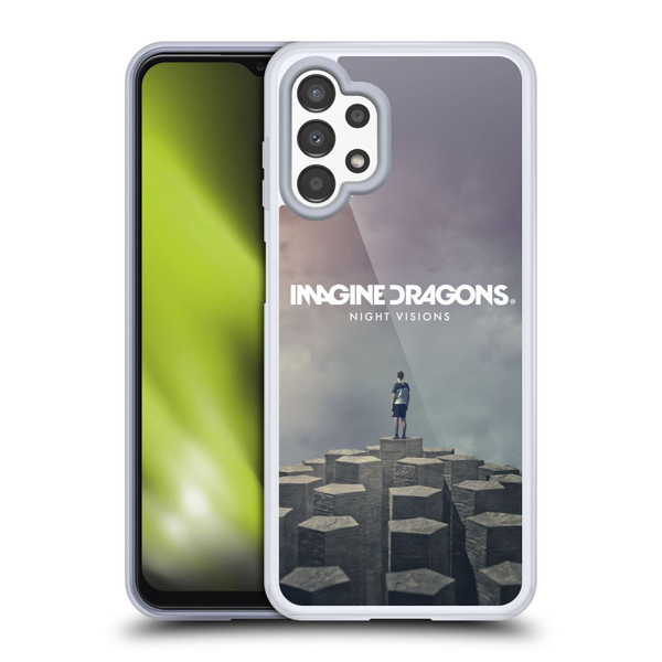 Imagine Dragons Key Art Night Visions Album Cover Soft Gel Case for Samsung Galaxy A13 (2022)