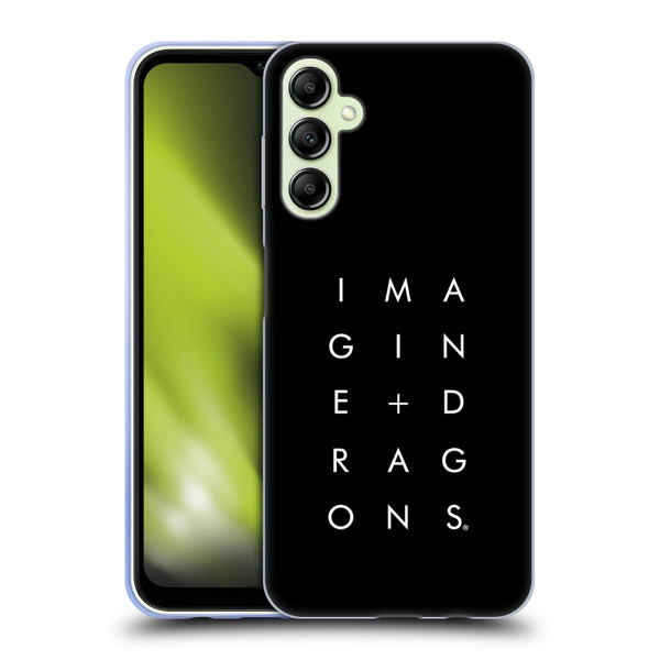 Imagine Dragons Key Art Stacked Logo Soft Gel Case for Samsung Galaxy A14 5G