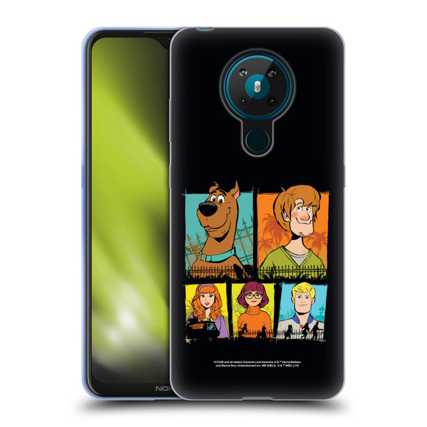 Scoob! Scooby-Doo Movie Graphics Mystery Inc. Gang Soft Gel Case for Nokia 5.3