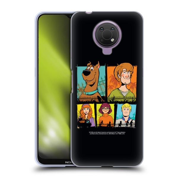 Scoob! Scooby-Doo Movie Graphics Mystery Inc. Gang Soft Gel Case for Nokia G10