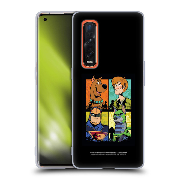 Scoob! Scooby-Doo Movie Graphics Scoob And Falcon Force Soft Gel Case for OPPO Find X2 Pro 5G